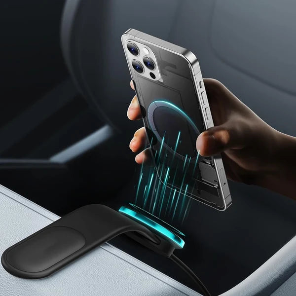 Wireless Car Charger – 15W Fast Charging & Secure Mount