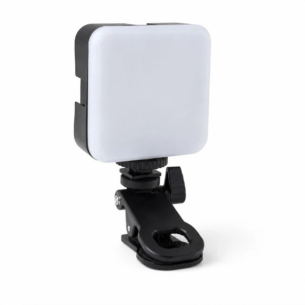 6-in-1 Mobile Content Creator Combo Kit | LED Light, Wireless Mic, Selfie Stick, Tripod, Head Mount & Fisheye Lens